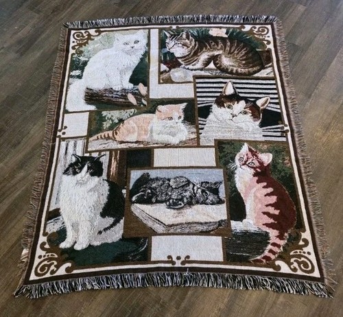 Coperta lancio arazzo kitty - da,