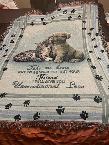Arazzo gatto cane coperta - arazzo, gatto/cane